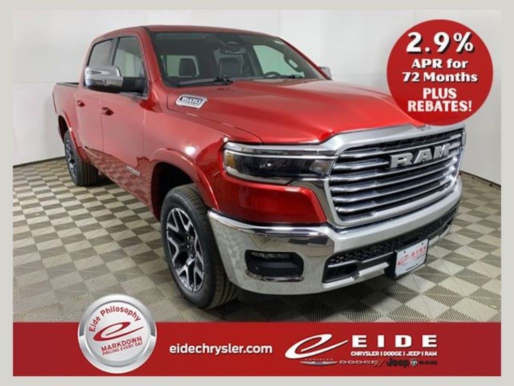 New 2026 Ram 1500 LARAMIE CREW CAB 4X4 5'7 BOX Pickup