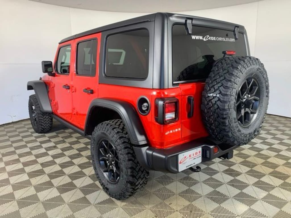 New 2026 Jeep Wrangler 4-DOOR WILLYS Sport Utility