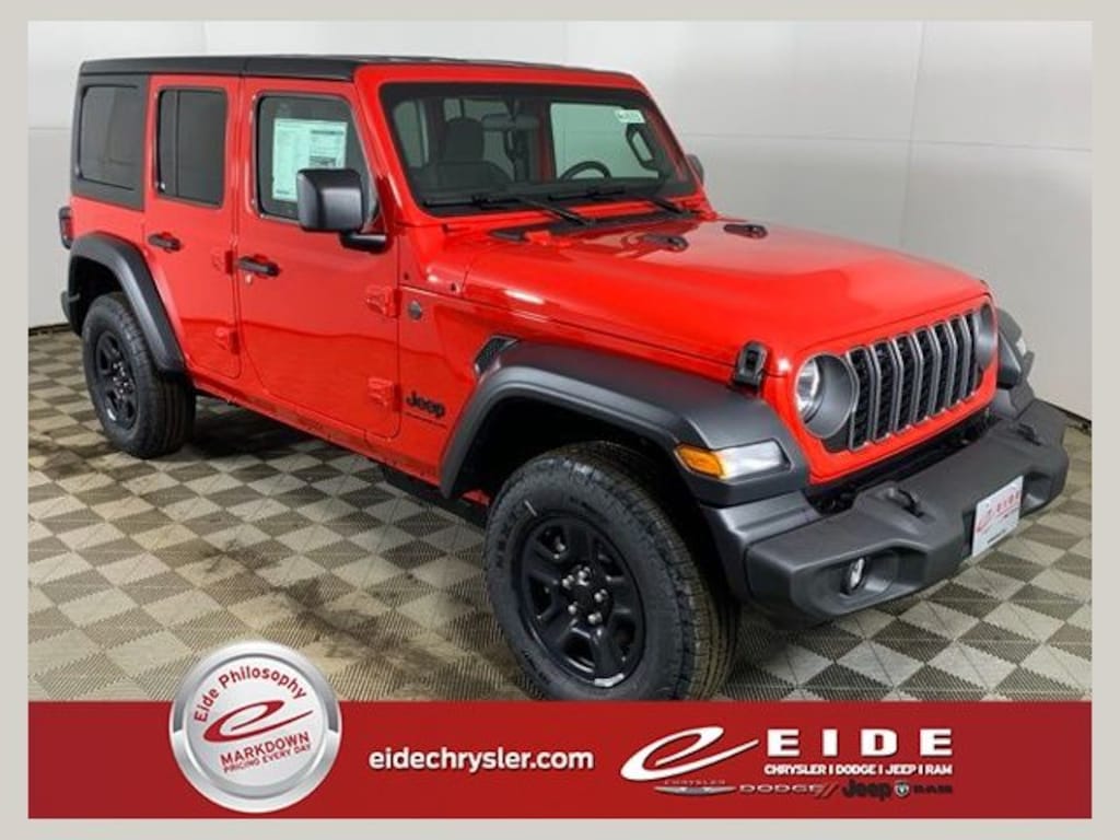 New 2026 Jeep Wrangler 4-DOOR SPORT Sport Utility