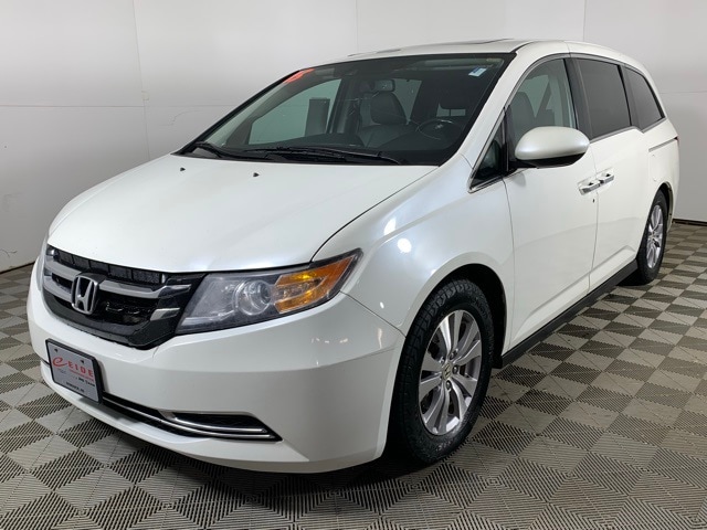 Used 2015 Honda Odyssey EX-L with VIN 5FNRL5H60FB086540 for sale in Bismarck, ND