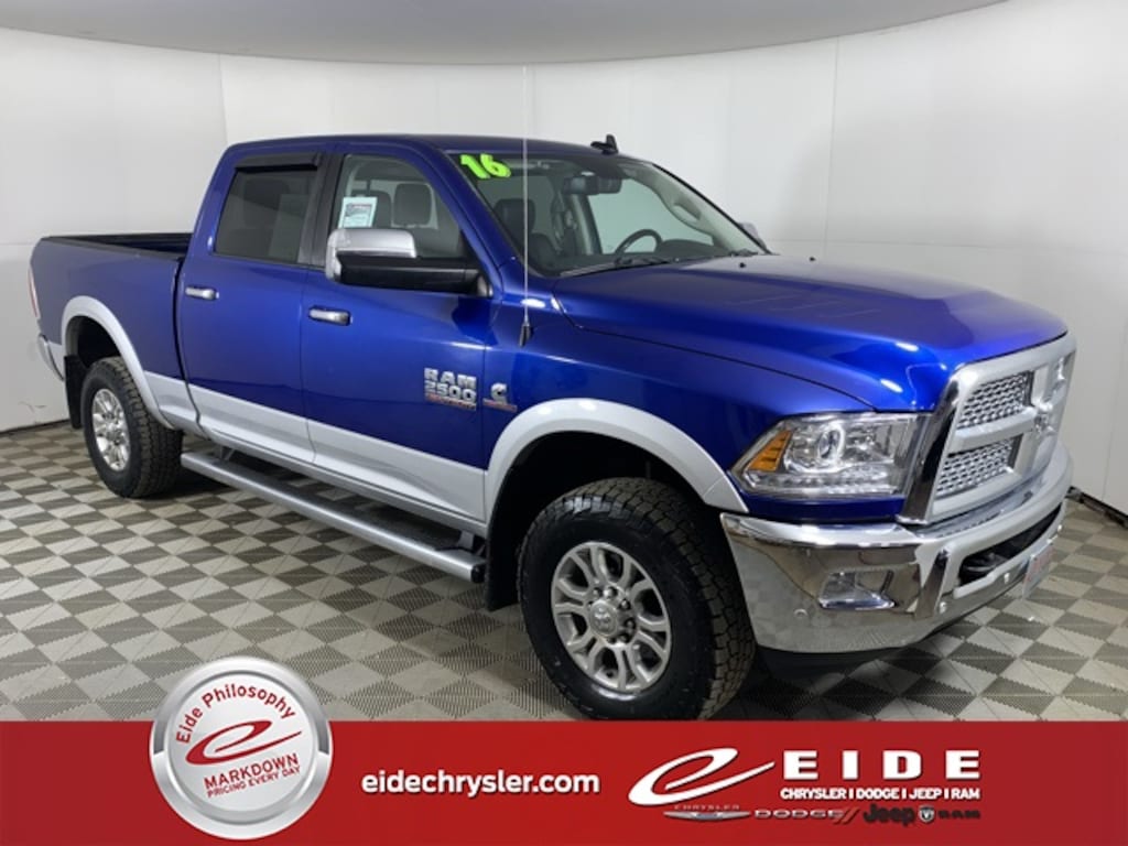 Used 2016 Ram 2500 Laramie Truck Crew Cab