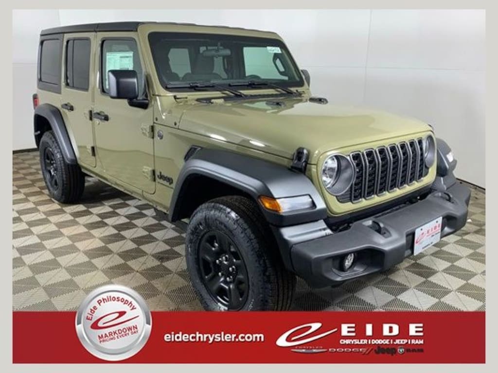 New 2026 Jeep Wrangler 4-DOOR SPORT Sport Utility