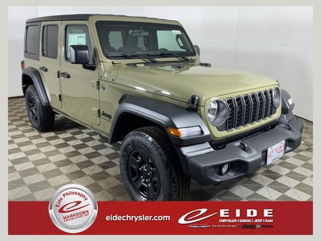 New 2026 Jeep Wrangler 4-DOOR SPORT Sport Utility