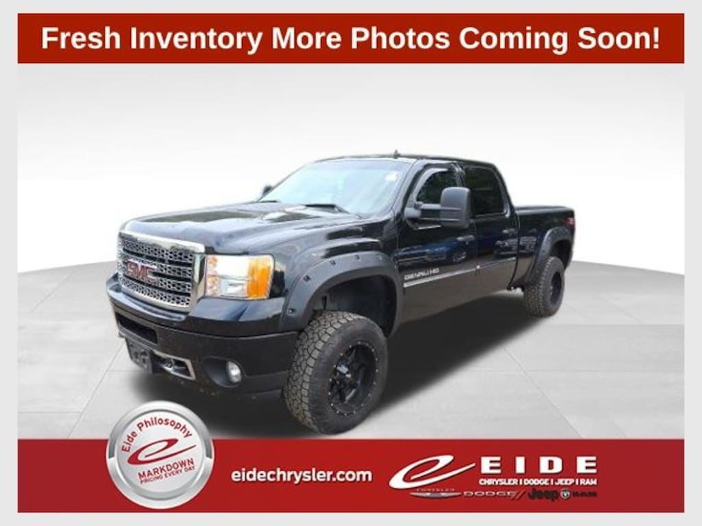 Used 2013 GMC Sierra 2500HD Denali 4WD Truck Crew Cab