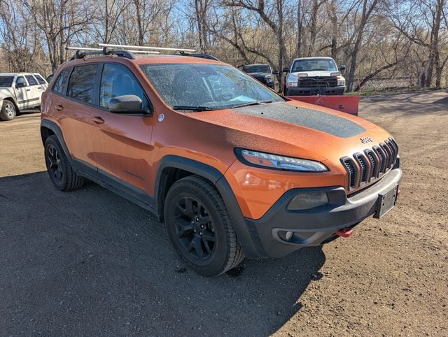 Used 2015 Jeep Cherokee Trailhawk with VIN 1C4PJMBS1FW716316 for sale in Bismarck, ND