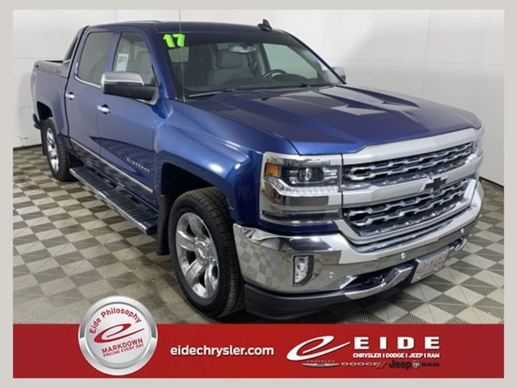 Used 2017 Chevrolet Silverado 1500 LTZ Truck Crew Cab
