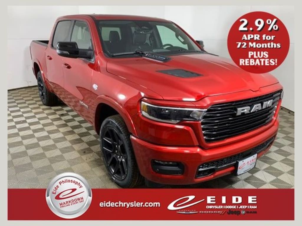 New 2026 Ram 1500 LARAMIE CREW CAB 4X4 5'7 BOX Pickup