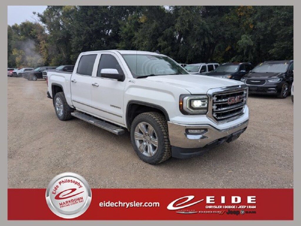 Used 2017 GMC Sierra 1500 SLT Truck Crew Cab