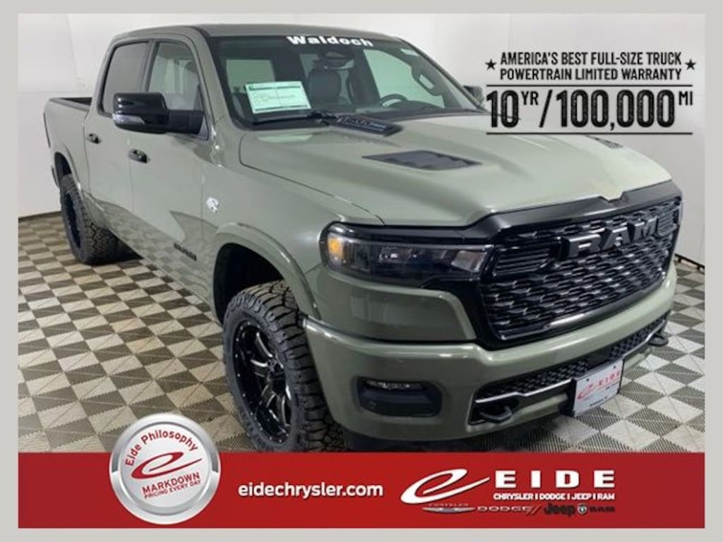 New 2026 Ram 1500 BIG HORN CREW CAB 4X4 5'7 BOX Pickup