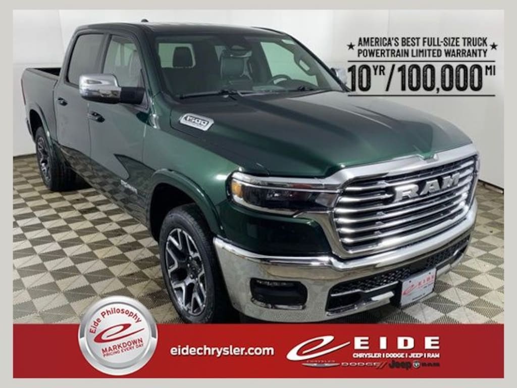 New 2026 Ram 1500 LARAMIE CREW CAB 4X4 5'7 BOX Pickup