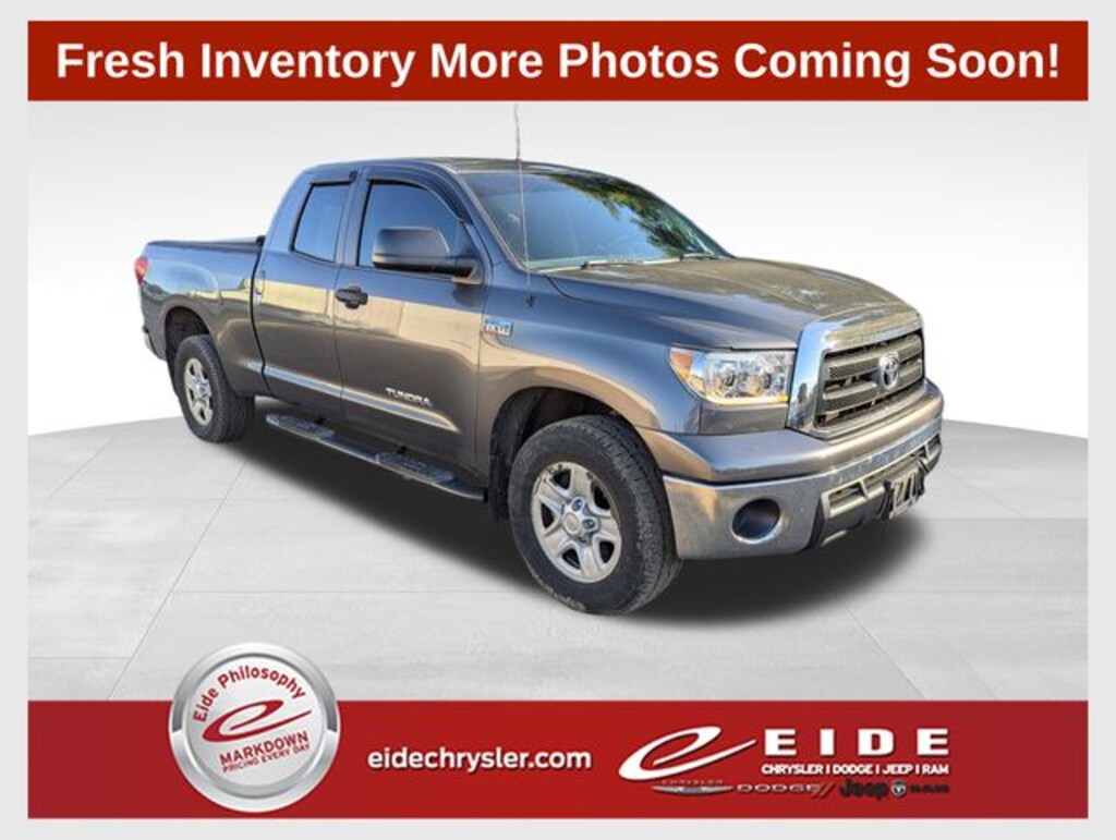 Used 2012 Toyota Tundra 5.7L V8 w/FFV Double Cab 4x4 Truck Double Cab