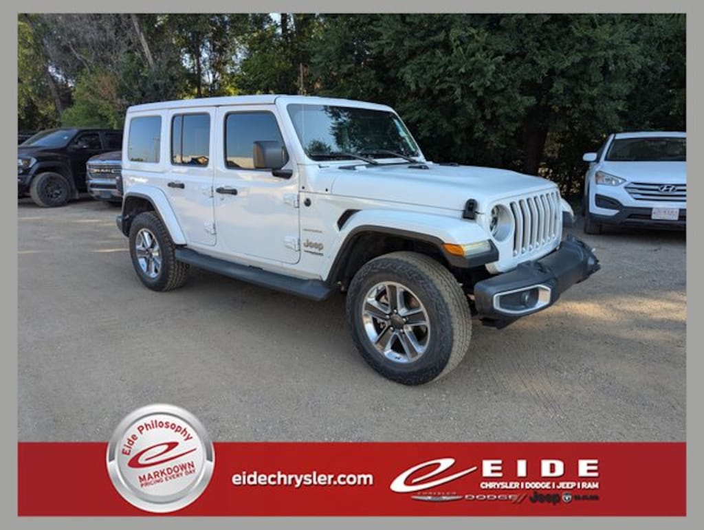 Used 2020 Jeep Wrangler Unlimited Sahara SUV