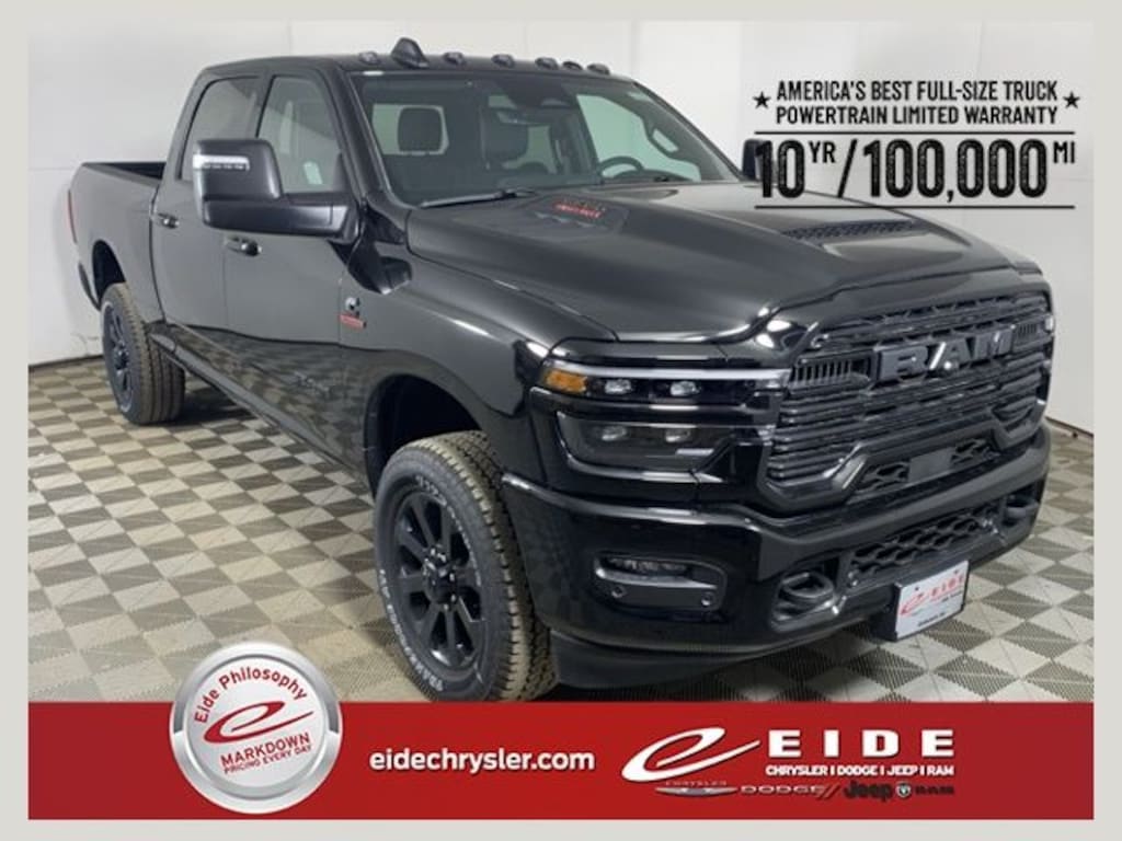 New 2026 Ram 3500 LARAMIE CREW CAB 4X4 6'4 BOX Pickup