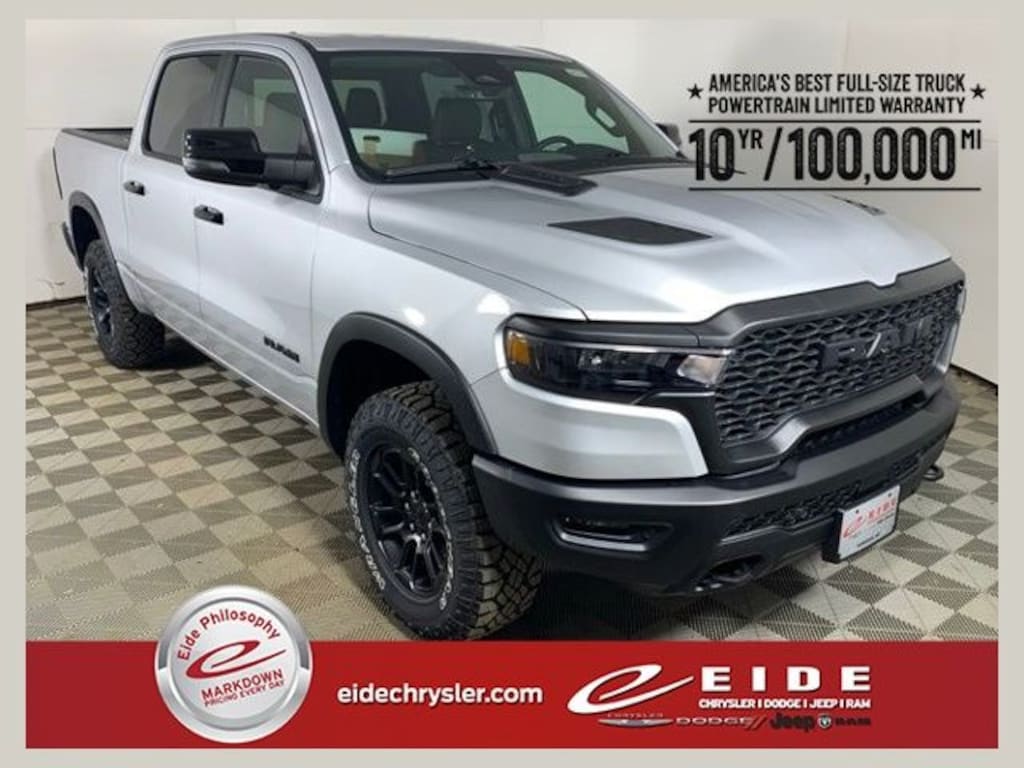 New 2026 Ram 1500 REBEL CREW CAB 4X4 5'7 BOX Pickup