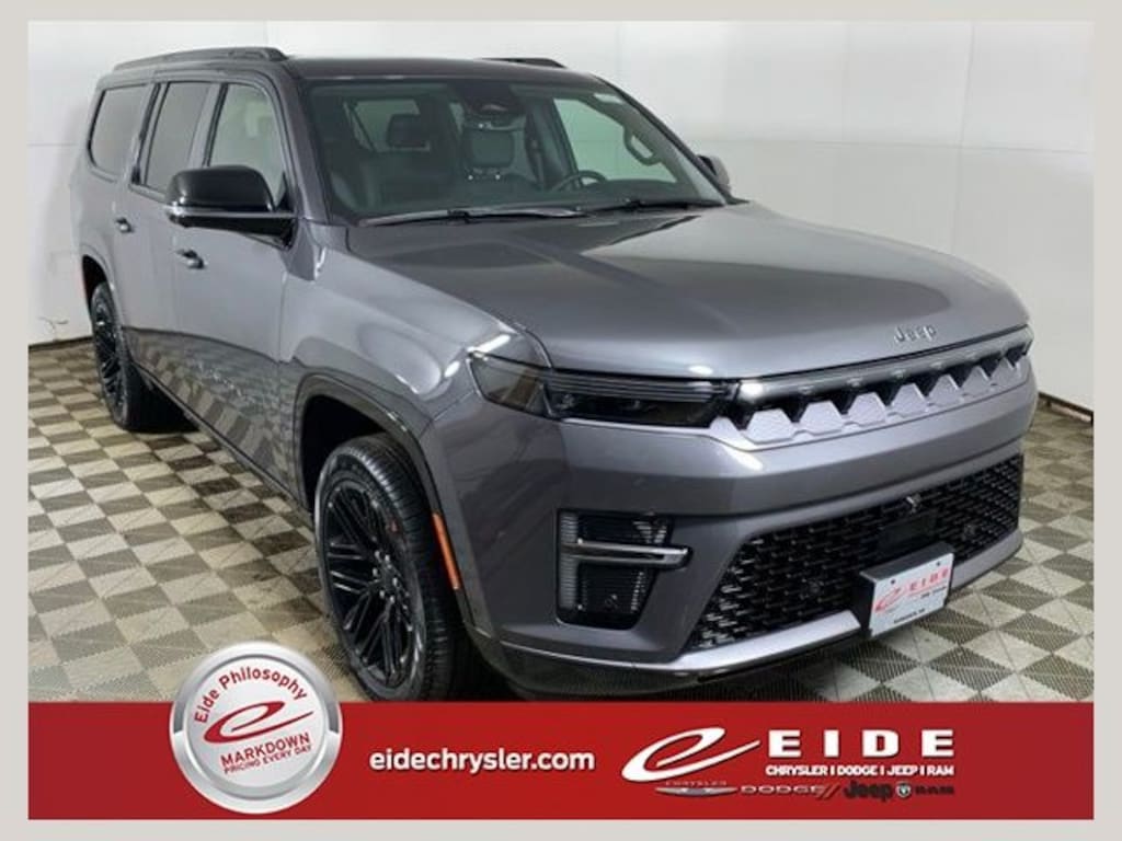New 2026 Jeep Grand Wagoneer L LIMITED RESERVE 4X4 Sport Utility