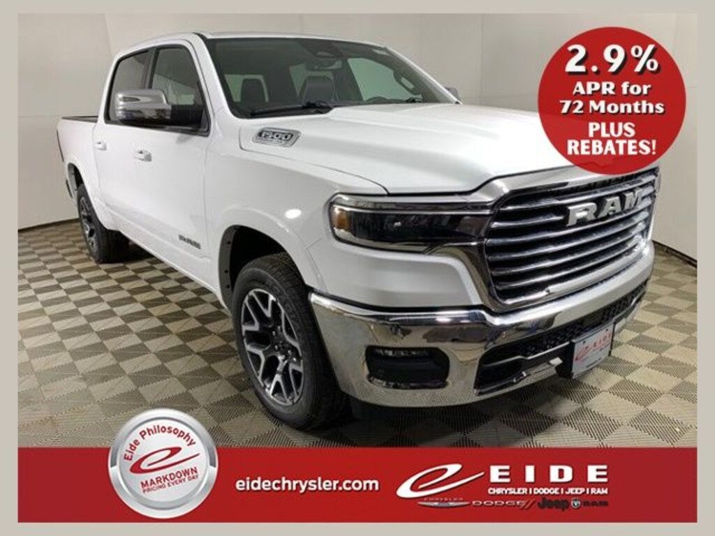New 2026 Ram 1500 LARAMIE CREW CAB 4X4 5'7 BOX Pickup