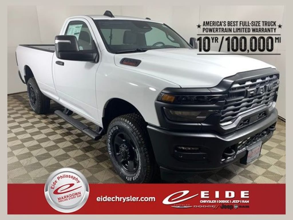 New 2026 Ram 2500 TRADESMAN REGULAR CAB 4X4 8' BOX Pickup