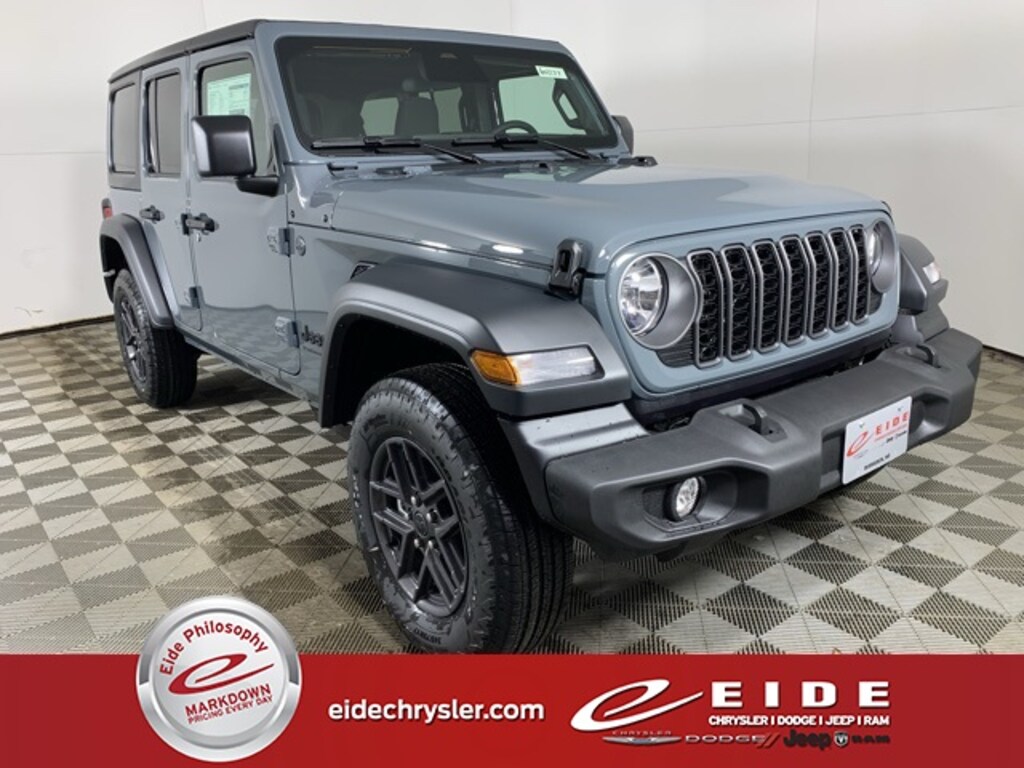 New 2026 Jeep Wrangler 4-DOOR SPORT S Sport Utility
