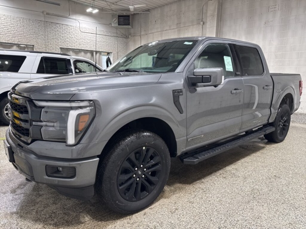 New 2025 Ford F-150 Lariat Black Appearance Truck SuperCrew Cab