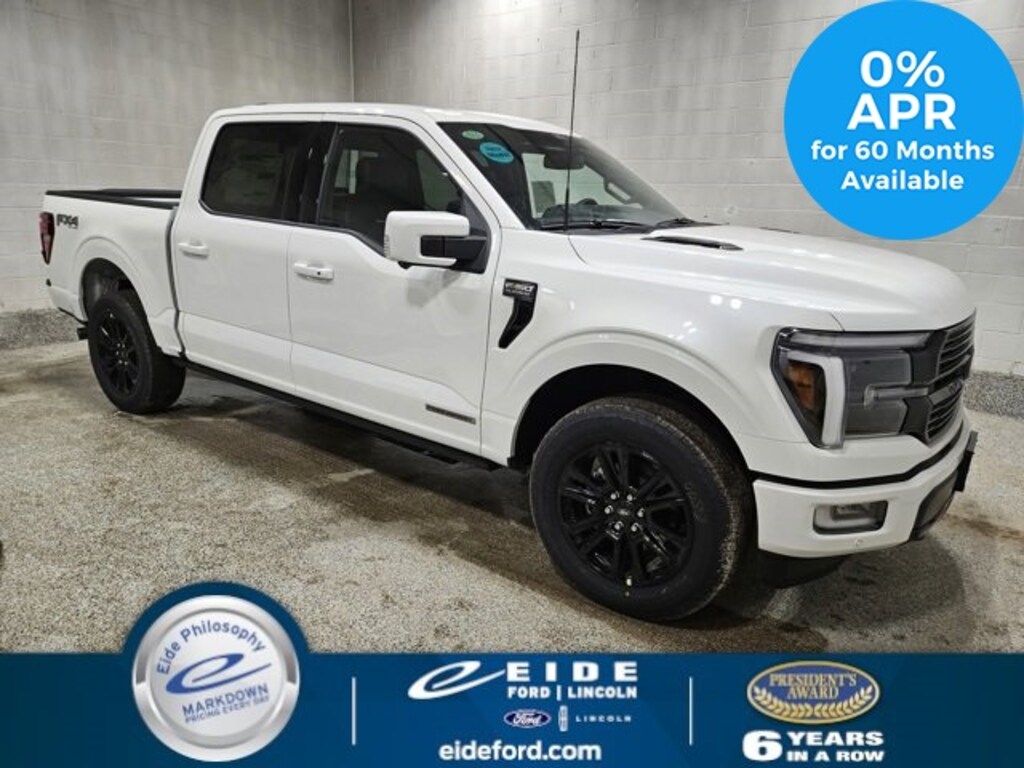 New 2025 Ford F-150 Platinum Truck SuperCrew Cab