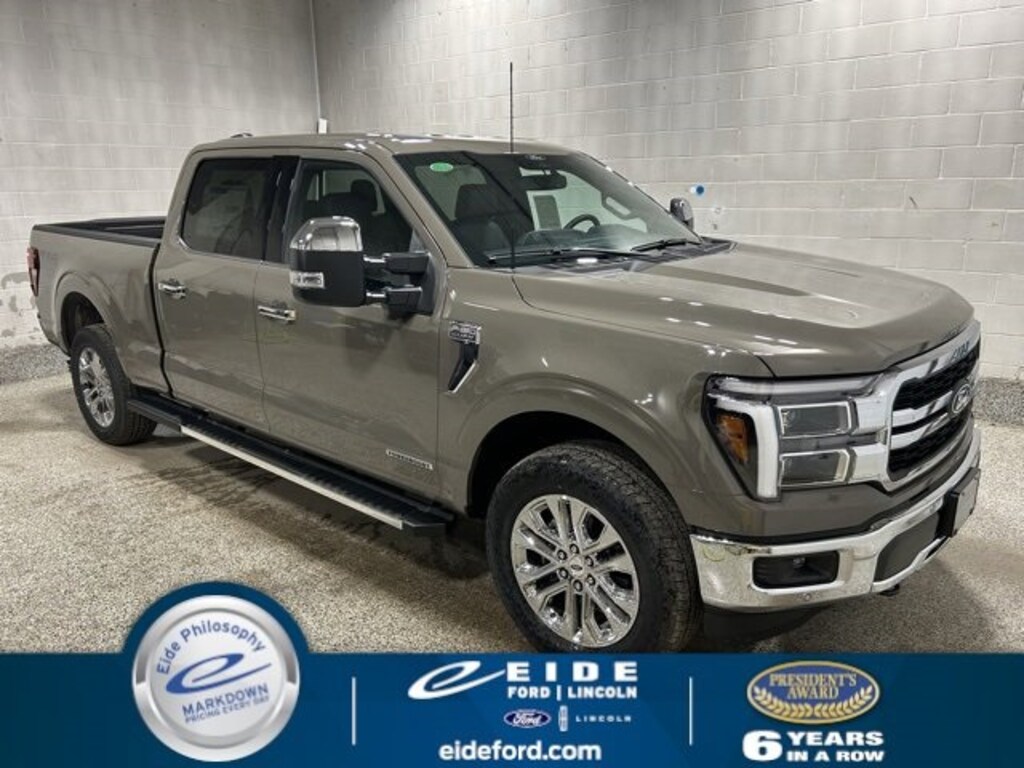 New 2025 Ford F-150 Lariat Chrome Truck SuperCrew Cab
