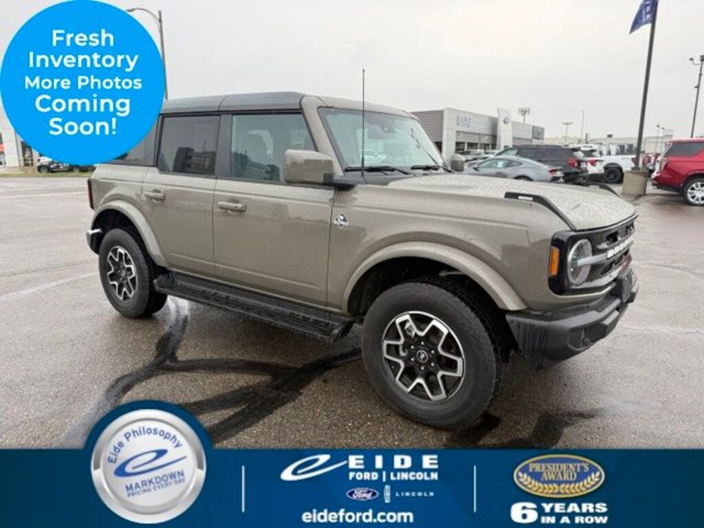 Certified 2025 Ford Bronco Outer Banks SUV