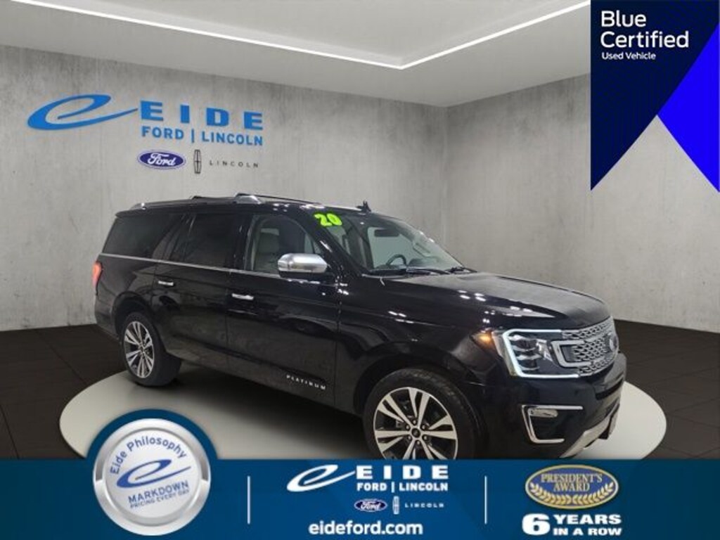 Certified 2020 Ford Expedition Max Platinum SUV