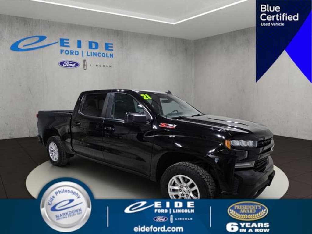 Certified 2021 Chevrolet Silverado 1500 RST Truck