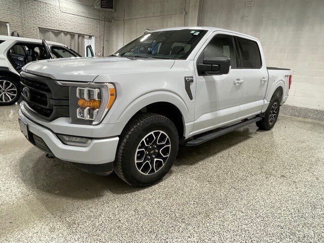 Certified 2022 Ford F-150 XLT with VIN 1FTEW1EP2NKD87081 for sale in Bismarck, ND