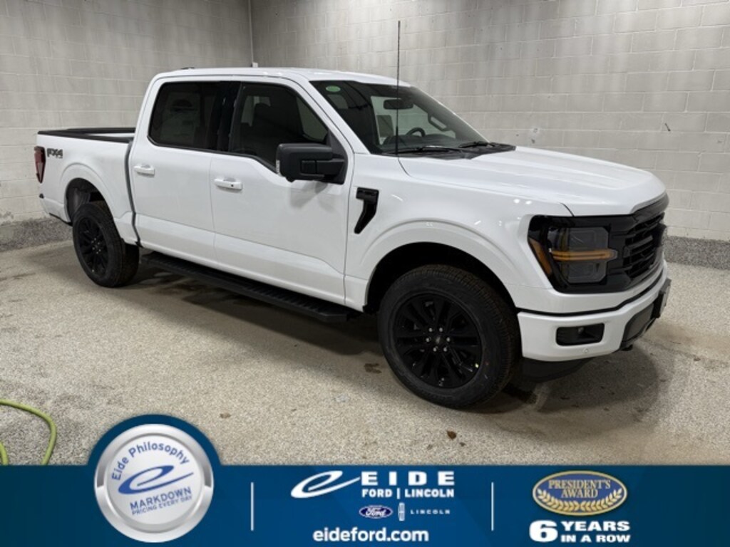 New 2025 Ford F-150 XLT Black Appearance Plus Truck SuperCrew Cab