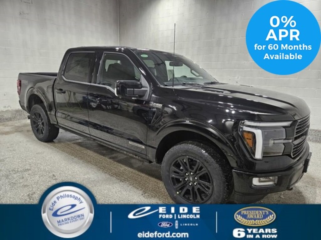 New 2025 Ford F-150 Platinum Truck SuperCrew Cab