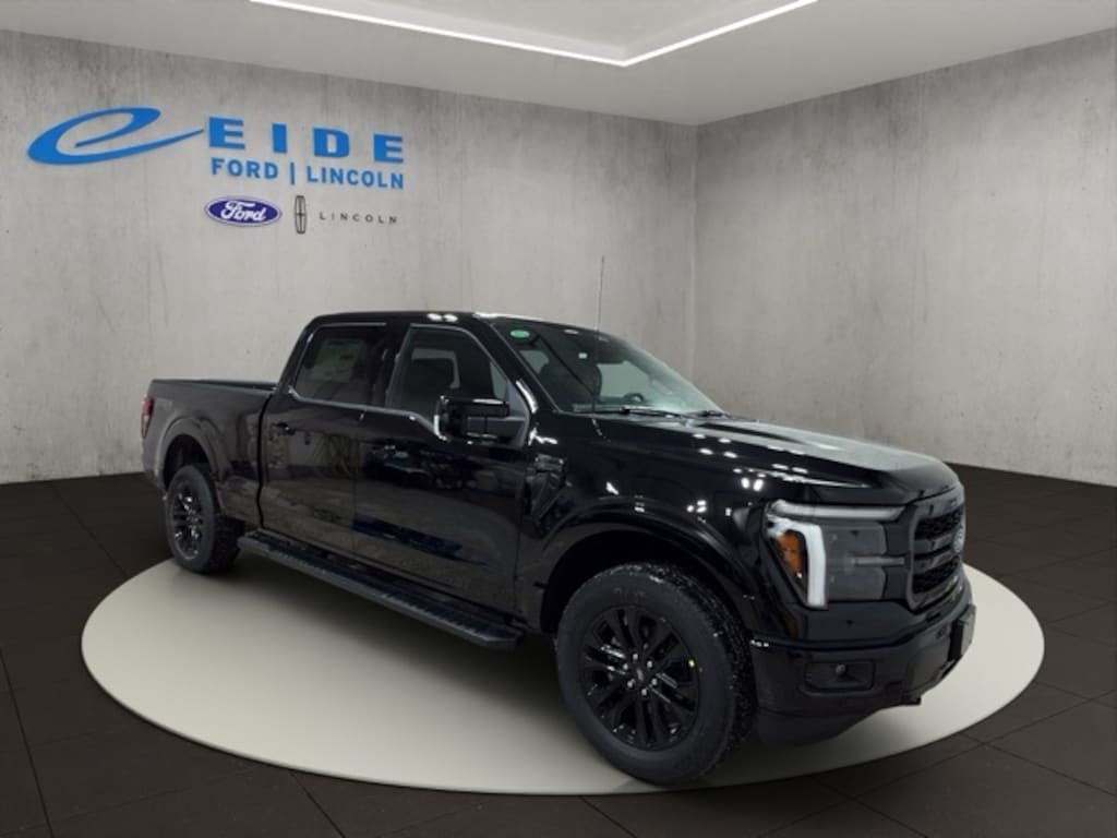 New 2026 Ford F-150 Lariat Black Appearance Truck SuperCrew Cab
