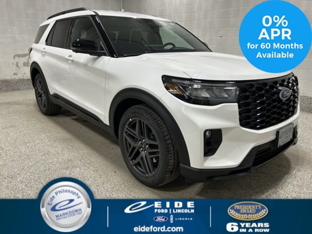 New 2025 Ford Explorer ST SUV