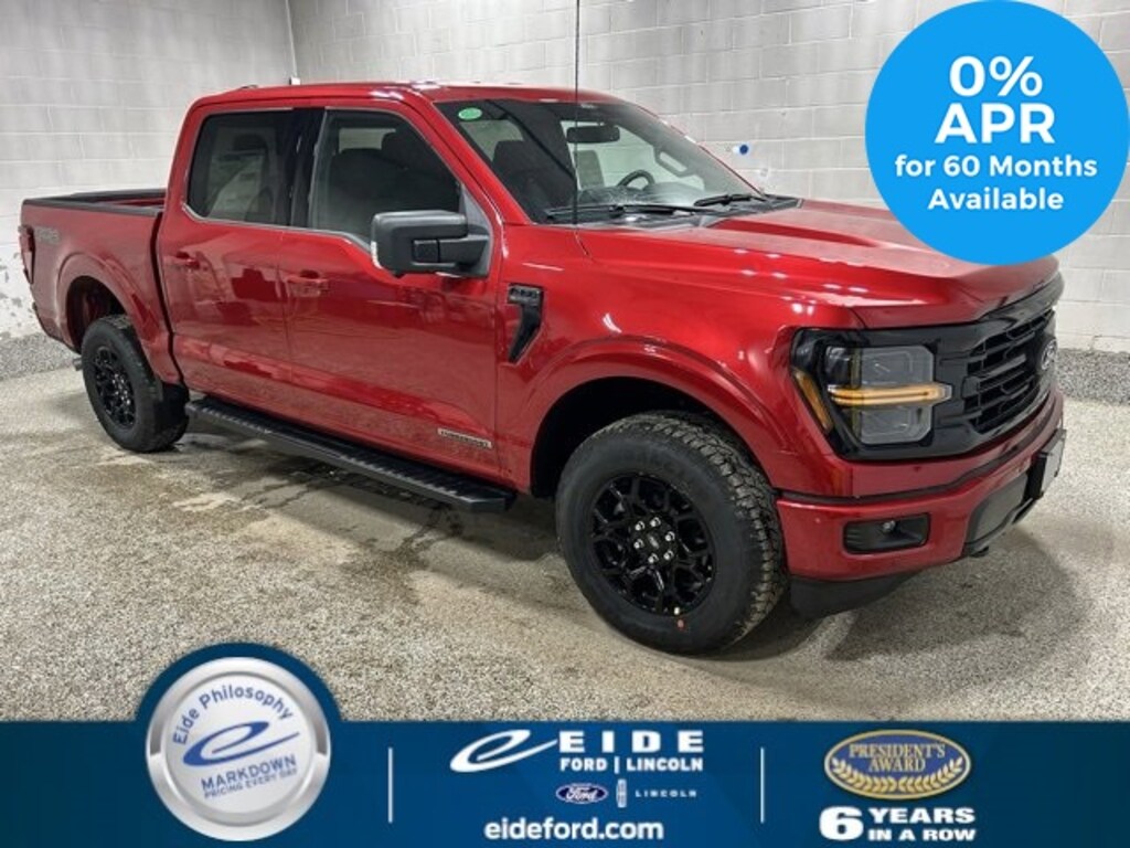 New 2025 Ford F-150 XLT Black Appearance Truck SuperCrew Cab