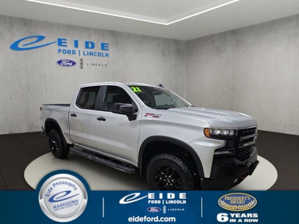 Used 2021 Chevrolet Silverado 1500 LT Trail Boss Truck