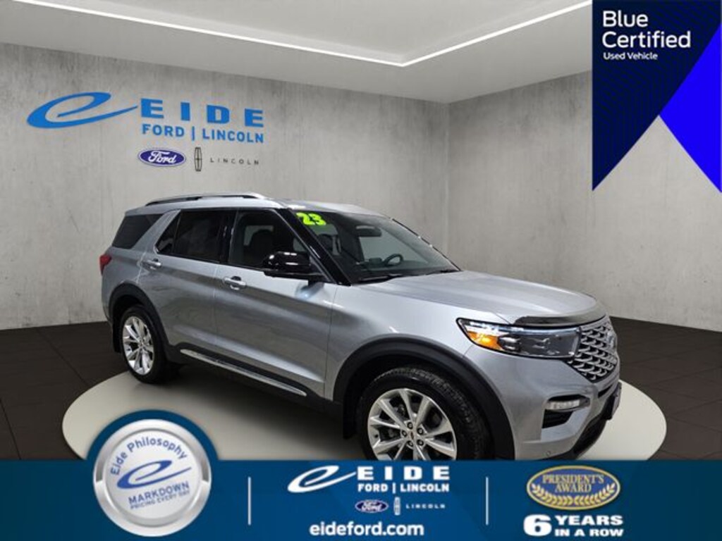 Certified 2023 Ford Explorer Platinum SUV