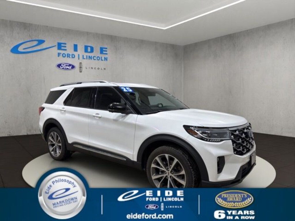 Used 2025 Ford Explorer Platinum SUV