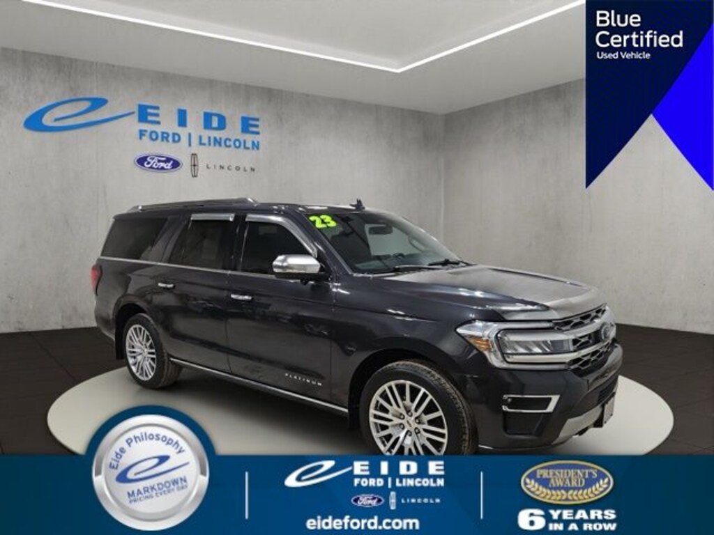 Certified 2023 Ford Expedition Max Platinum SUV