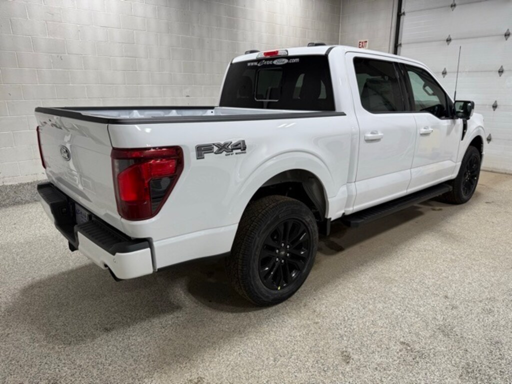 New 2025 Ford F-150 XLT Black Appearance Plus Truck SuperCrew Cab