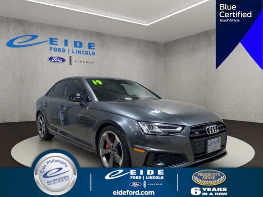 Certified 2019 Audi S4 3.0T Premium Plus Sedan