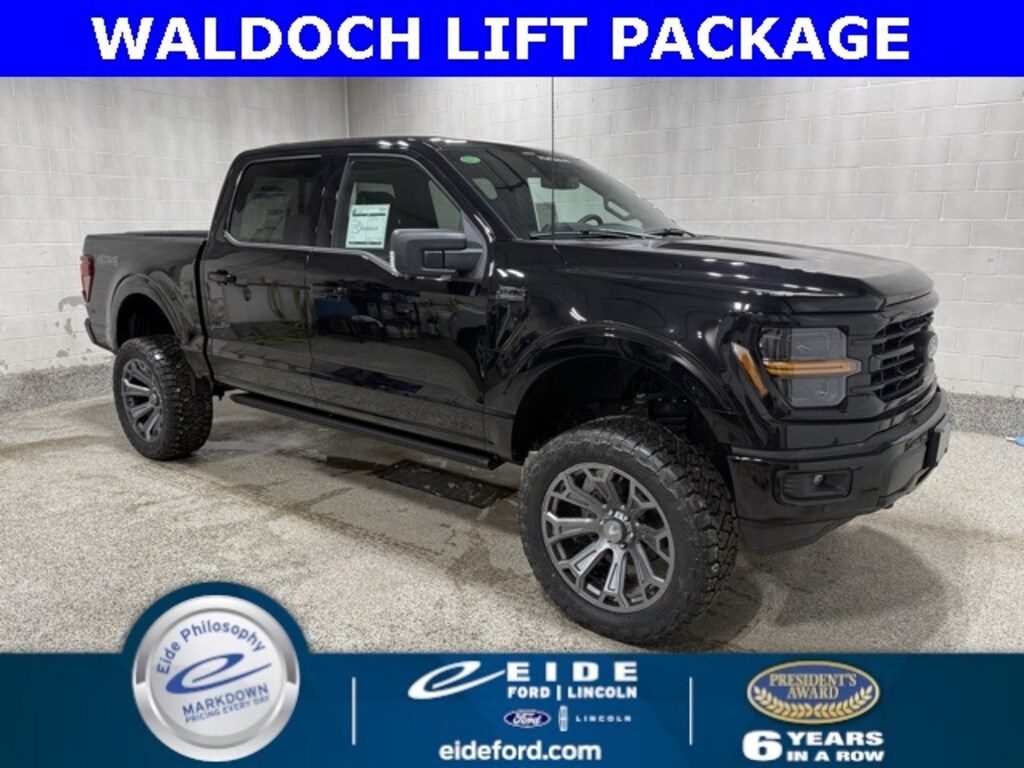 New 2025 Ford F-150 XLT Waldoch Lift Package Truck SuperCrew Cab