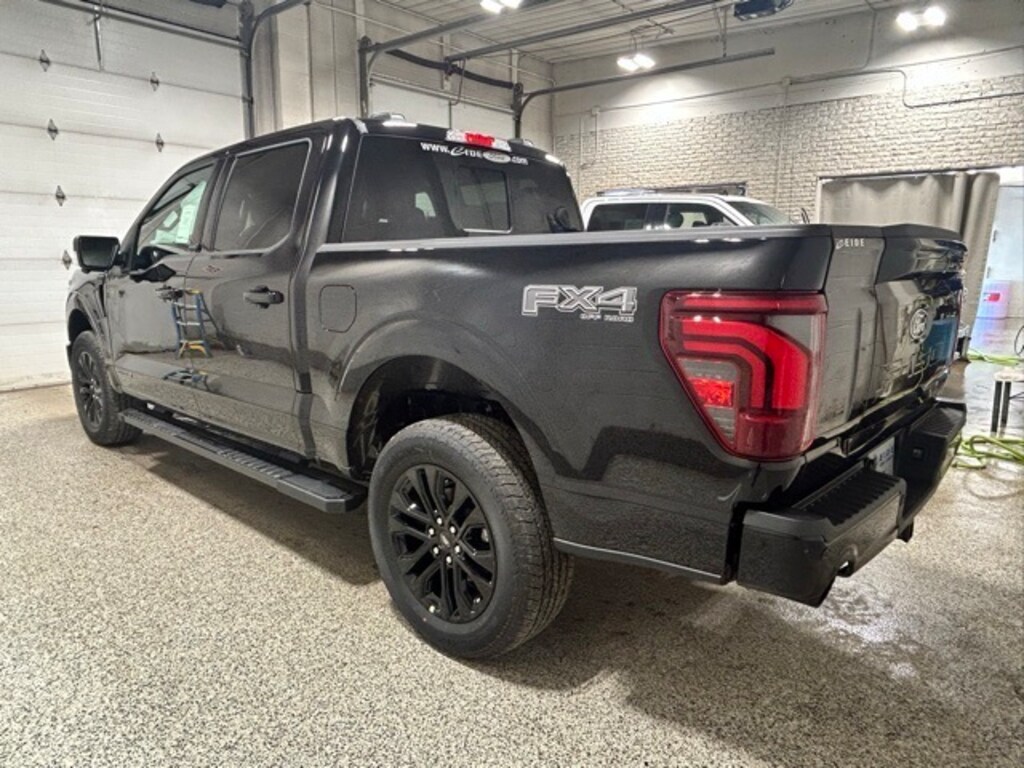 New 2025 Ford F-150 Lariat Black Appearance Truck SuperCrew Cab