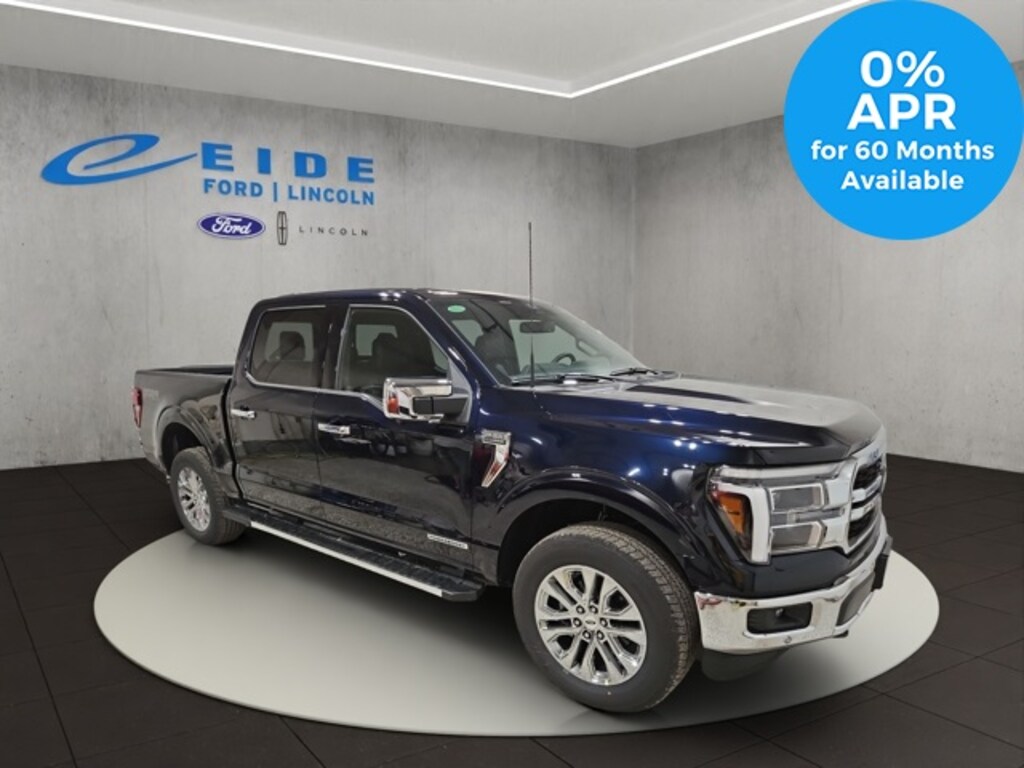 New 2025 Ford F-150 Lariat Chrome Truck SuperCrew Cab