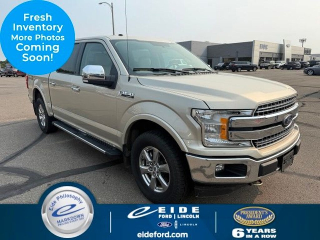 Certified 2018 Ford F-150 Lariat Truck