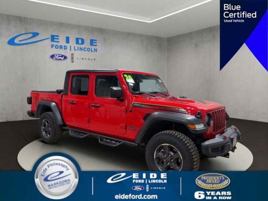 Certified 2020 Jeep Gladiator Rubicon Truck