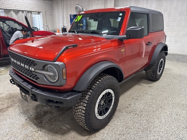 Used 2024 Ford Bronco 2-Door Badlands with VIN 1FMDE9AP5RLA19878 for sale in Bismarck, ND