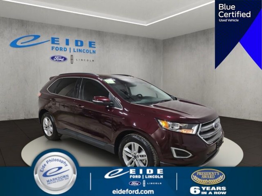 Certified 2018 Ford Edge SEL SUV