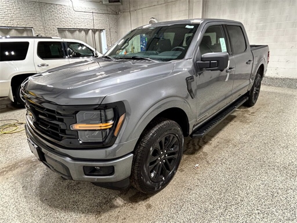 New 2025 Ford F-150 XLT Black Appearance Plus Truck SuperCrew Cab