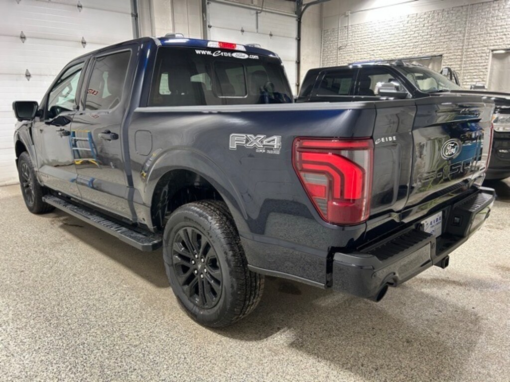 New 2025 Ford F-150 Lariat Black Appearance Truck SuperCrew Cab