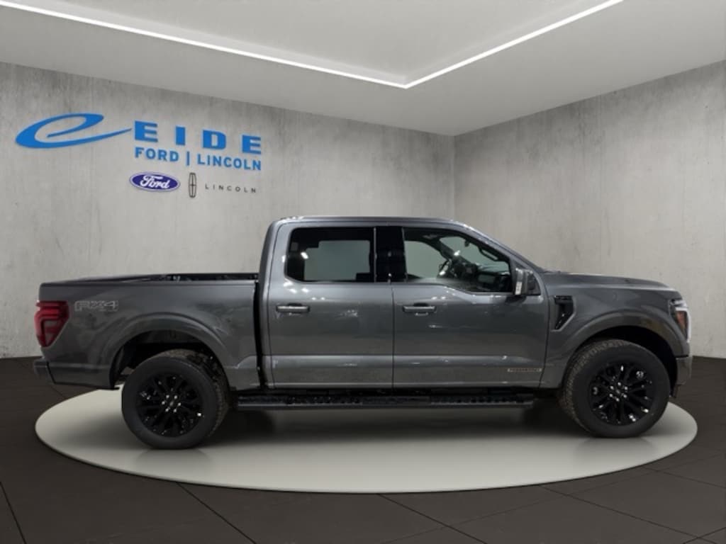New 2025 Ford F-150 Lariat Black Appearance Truck SuperCrew Cab
